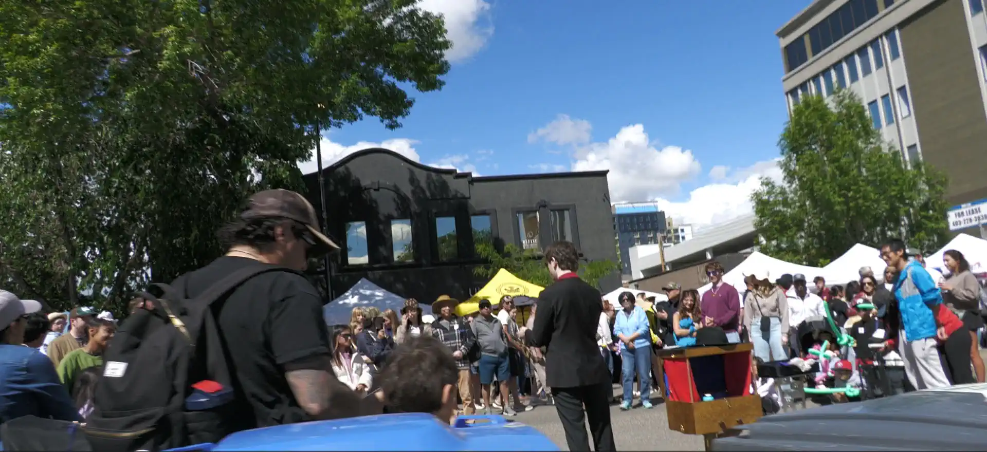 The Royal Canadian Entertainment Company attracts mass crowd at Lilac Festival in Calgary Alberta